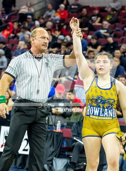 Thumbnail 2 in CIF Wrestling Semifinals photogallery.