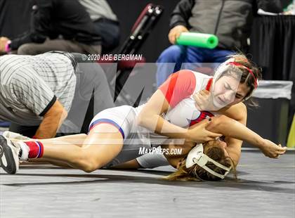 Thumbnail 1 in CIF Wrestling Semifinals photogallery.