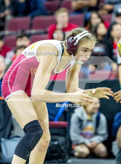 Thumbnail 1 in CIF Wrestling Semifinals photogallery.