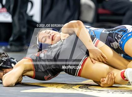 Thumbnail 3 in CIF Wrestling Semifinals photogallery.