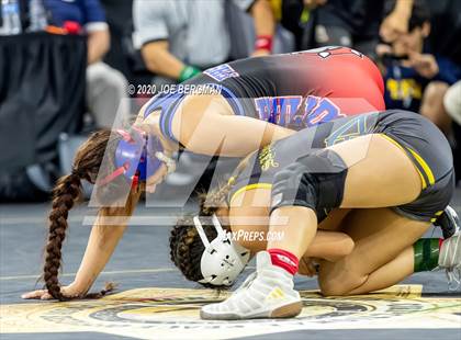 Thumbnail 3 in CIF Wrestling Semifinals photogallery.