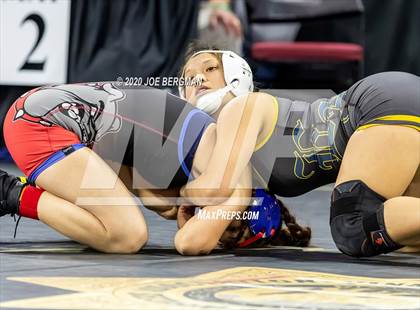 Thumbnail 2 in CIF Wrestling Semifinals photogallery.