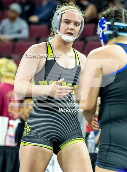 Thumbnail 3 in CIF Wrestling Semifinals photogallery.