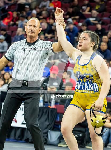 Thumbnail 3 in CIF Wrestling Semifinals photogallery.