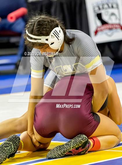 Thumbnail 3 in CIF Wrestling Semifinals photogallery.