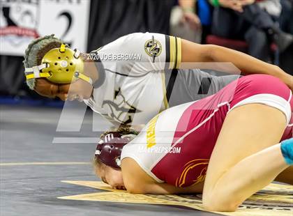 Thumbnail 3 in CIF Wrestling Semifinals photogallery.