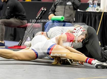 Thumbnail 3 in CIF Wrestling Semifinals photogallery.