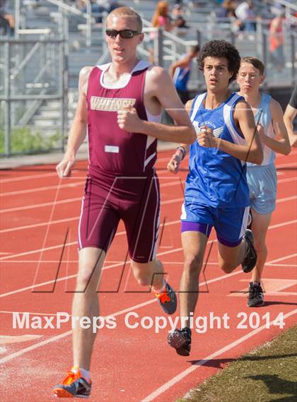 Thumbnail 1 in CAL Invitational Boys Track and Field photogallery.