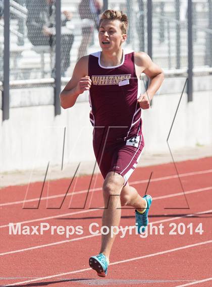 Thumbnail 2 in CAL Invitational Boys Track and Field photogallery.