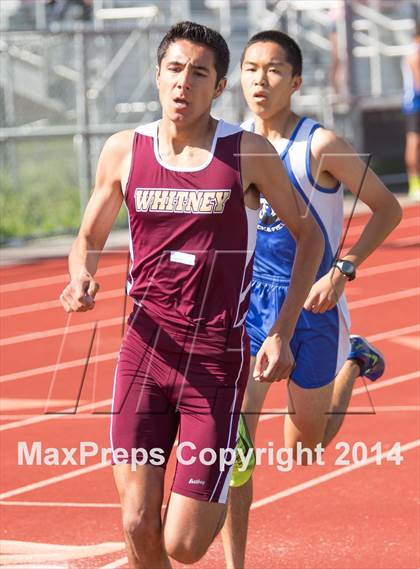 Thumbnail 3 in CAL Invitational Boys Track and Field photogallery.