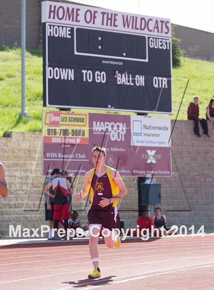 Thumbnail 2 in CAL Invitational Boys Track and Field photogallery.