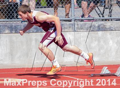 Thumbnail 3 in CAL Invitational Boys Track and Field photogallery.