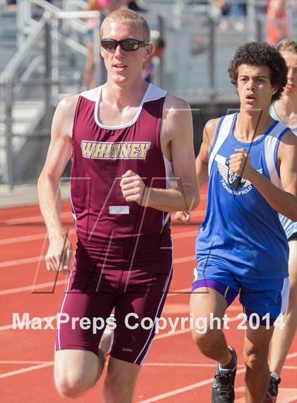 Thumbnail 3 in CAL Invitational Boys Track and Field photogallery.