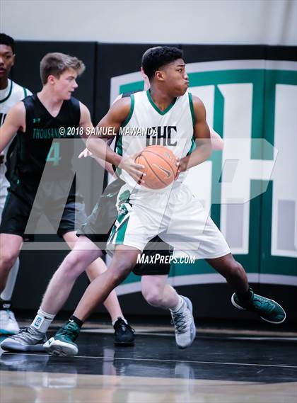 Thumbnail 1 in Thousand Oaks vs  Granada Hills Charter (Ed Baker invitational)  photogallery.