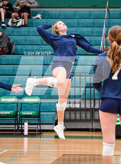 Thumbnail 2 in Caldwell vs Stafford (UIL Volleyball 4A D2 Bi-District) photogallery.