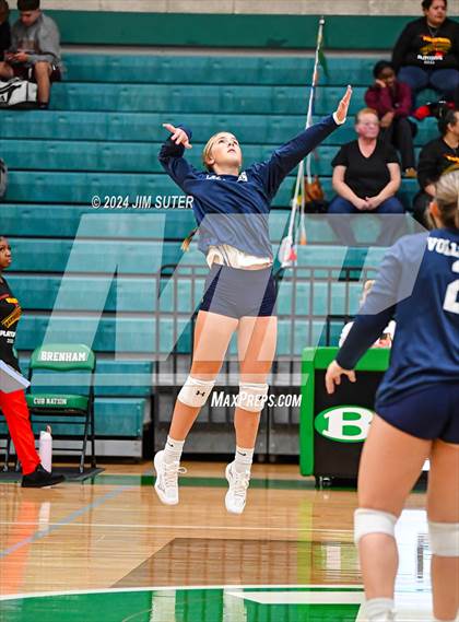 Thumbnail 2 in Caldwell vs Stafford (UIL Volleyball 4A D2 Bi-District) photogallery.