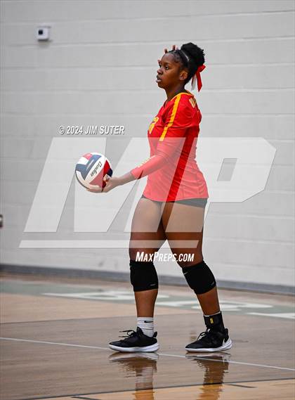 Thumbnail 1 in Caldwell vs Stafford (UIL Volleyball 4A D2 Bi-District) photogallery.