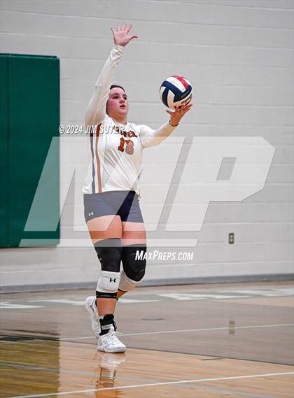 Thumbnail 2 in Caldwell vs Stafford (UIL Volleyball 4A D2 Bi-District) photogallery.