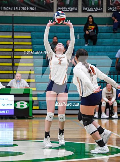 Thumbnail 1 in Caldwell vs Stafford (UIL Volleyball 4A D2 Bi-District) photogallery.