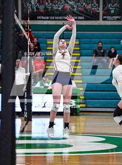 Thumbnail 1 in Caldwell vs Stafford (UIL Volleyball 4A D2 Bi-District) photogallery.