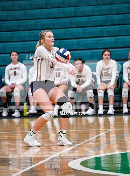 Thumbnail 1 in Caldwell vs Stafford (UIL Volleyball 4A D2 Bi-District) photogallery.