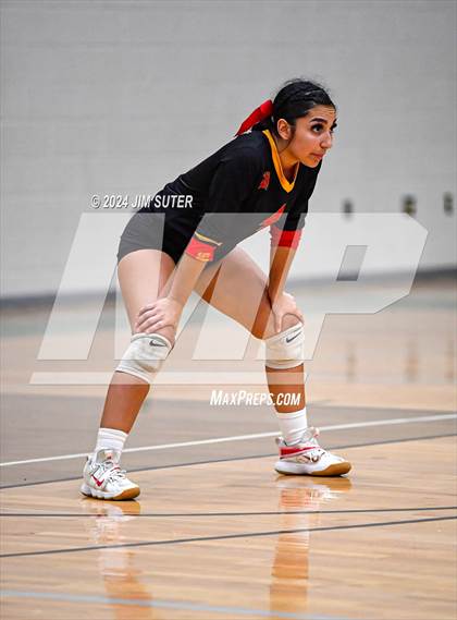 Thumbnail 3 in Caldwell vs Stafford (UIL Volleyball 4A D2 Bi-District) photogallery.