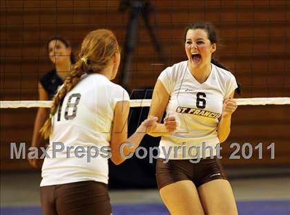 Thumbnail 1 in Troy vs. St. Francis (CIF D2 State Final) photogallery.