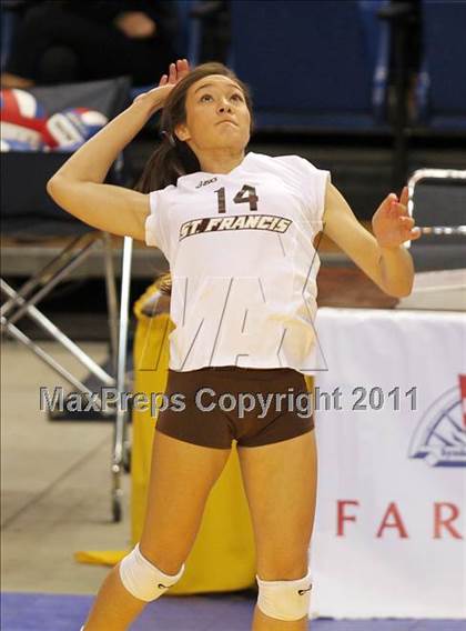 Thumbnail 2 in Troy vs. St. Francis (CIF D2 State Final) photogallery.