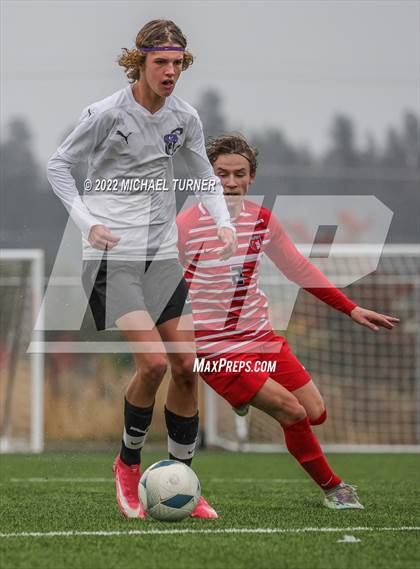 Thumbnail 1 in Sandpoint vs Century (IHSAA 4A State Playoff) photogallery.