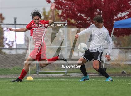 Thumbnail 1 in Sandpoint vs Century (IHSAA 4A State Playoff) photogallery.
