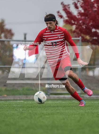 Thumbnail 2 in Sandpoint vs Century (IHSAA 4A State Playoff) photogallery.