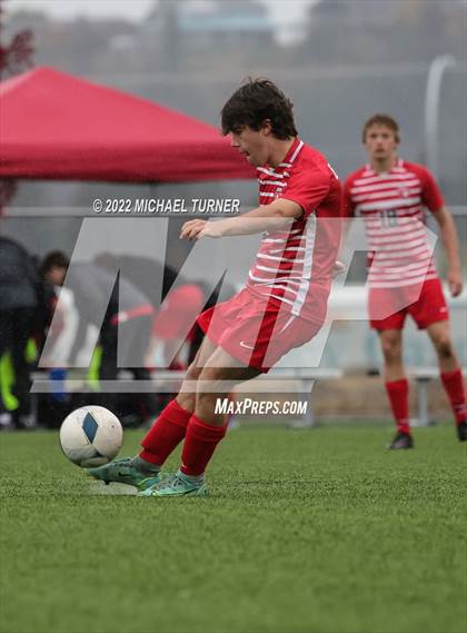Thumbnail 1 in Sandpoint vs Century (IHSAA 4A State Playoff) photogallery.