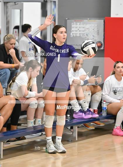 Thumbnail 2 in Mater Dei vs. Queen Creek (Nike TOC Southwest) photogallery.
