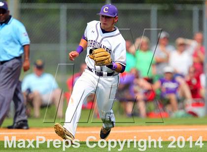 Thumbnail 1 in Blessed Trinity @ Cartersville (GHSA 3A Championship) Game One photogallery.