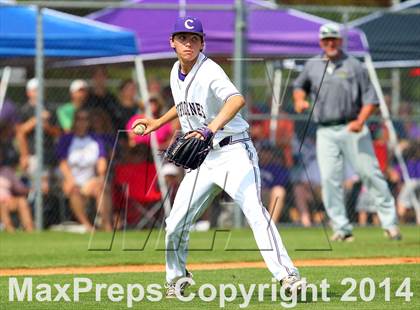Thumbnail 1 in Blessed Trinity @ Cartersville (GHSA 3A Championship) Game One photogallery.