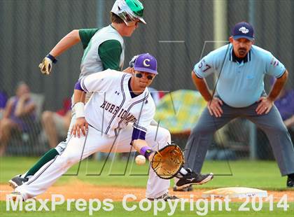 Thumbnail 1 in Blessed Trinity @ Cartersville (GHSA 3A Championship) Game One photogallery.