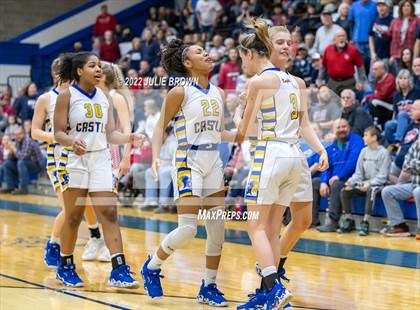 Thumbnail 3 in Bedford North Lawrence vs. Castle (IHSAA 4A Regional Semifinal Playoff) photogallery.