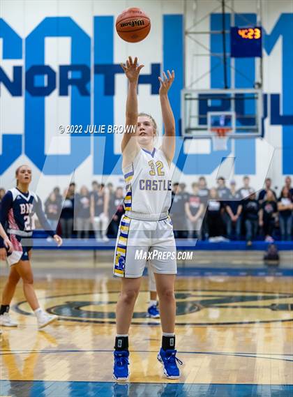 Thumbnail 1 in Bedford North Lawrence vs. Castle (IHSAA 4A Regional Semifinal Playoff) photogallery.
