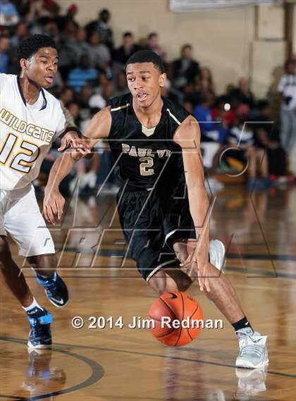 Thumbnail 2 in Paul VI vs. Wheeler (City of Palms Classic) photogallery.
