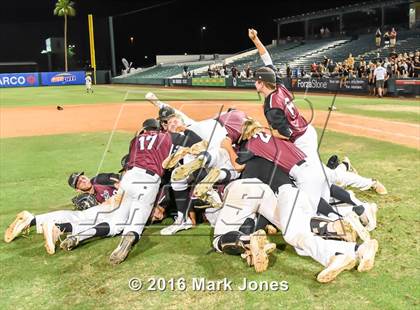 Thumbnail 3 in Mountain Ridge vs. Hamilton (AIA D1 Final Awards Photos) photogallery.