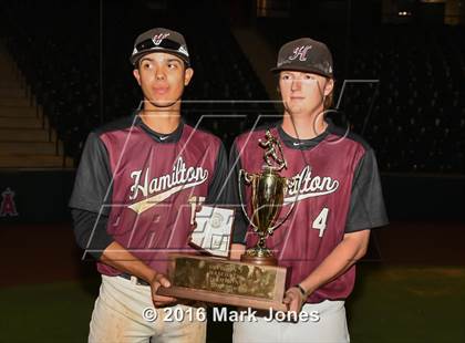 Thumbnail 1 in Mountain Ridge vs. Hamilton (AIA D1 Final Awards Photos) photogallery.