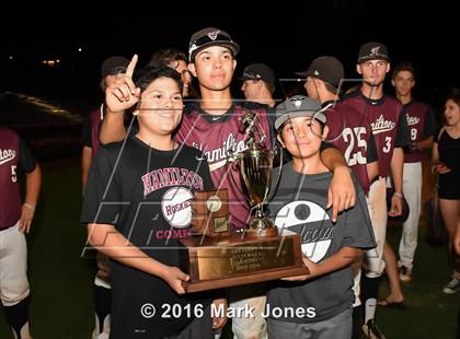 Thumbnail 3 in Mountain Ridge vs. Hamilton (AIA D1 Final Awards Photos) photogallery.