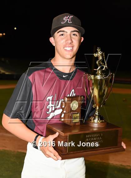 Thumbnail 2 in Mountain Ridge vs. Hamilton (AIA D1 Final Awards Photos) photogallery.