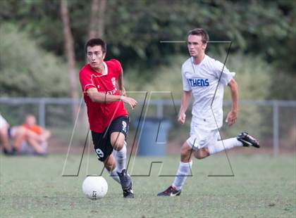 Thumbnail 1 in Athens Drive vs. Wesleyan Christian Academy (NCSCA Kick Off Classic) photogallery.