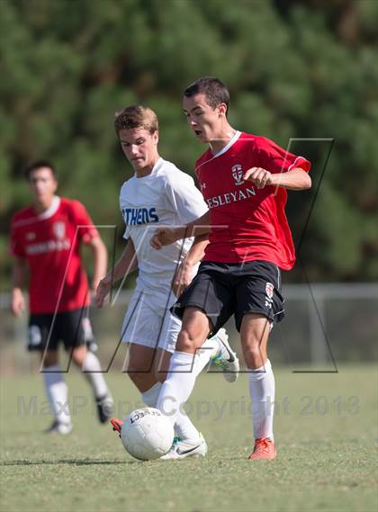 Thumbnail 1 in Athens Drive vs. Wesleyan Christian Academy (NCSCA Kick Off Classic) photogallery.
