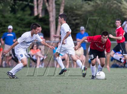 Thumbnail 3 in Athens Drive vs. Wesleyan Christian Academy (NCSCA Kick Off Classic) photogallery.