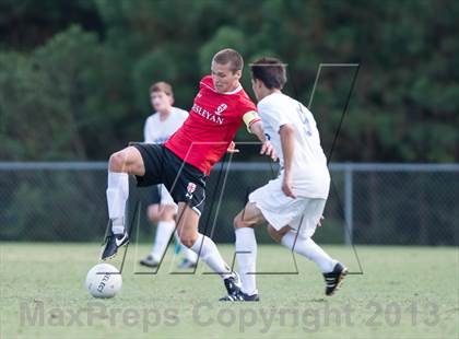 Thumbnail 1 in Athens Drive vs. Wesleyan Christian Academy (NCSCA Kick Off Classic) photogallery.