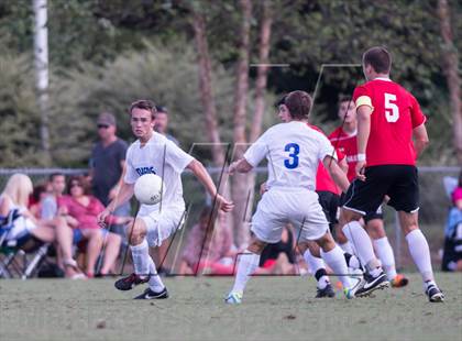 Thumbnail 1 in Athens Drive vs. Wesleyan Christian Academy (NCSCA Kick Off Classic) photogallery.
