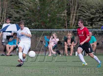 Thumbnail 1 in Athens Drive vs. Wesleyan Christian Academy (NCSCA Kick Off Classic) photogallery.