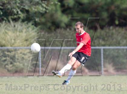 Thumbnail 2 in Athens Drive vs. Wesleyan Christian Academy (NCSCA Kick Off Classic) photogallery.